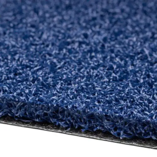 Blue 18mm Artificial Grass Carpet for Kids Blue 18mm Play Area Artificial Grass Carpet