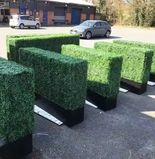 Artificial Hedge Boxed Hedges Used In Dubai
