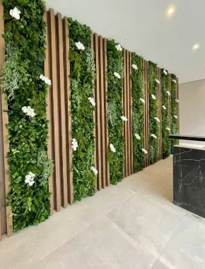 Artificial Hedge Office Partitions