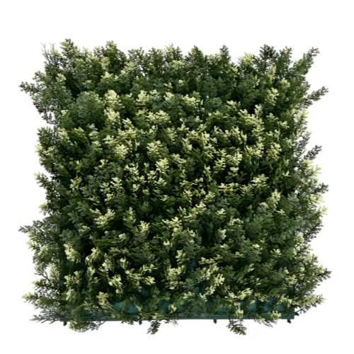 Artificial Cypress Green Wall Panel