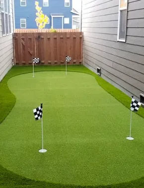 Golf Artificial Grass Office Break Area