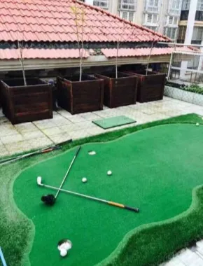 Golf Artificial Grass Terrace Lounge